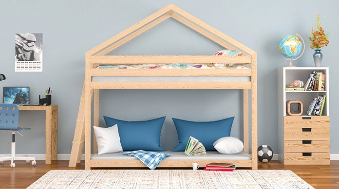 łóżko domek dla dziecka