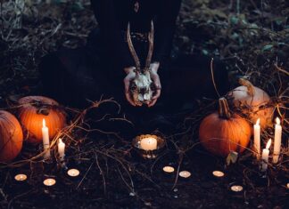 Jak zrobić dynie z balona i waty?